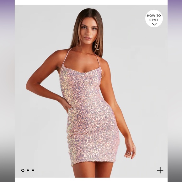 Windsor Dresses & Skirts - Sequin pink dress